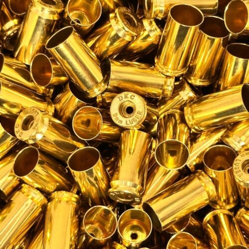 9mm_BrassCase_Double_isometric 9mm_BrassCase_Double_isometric