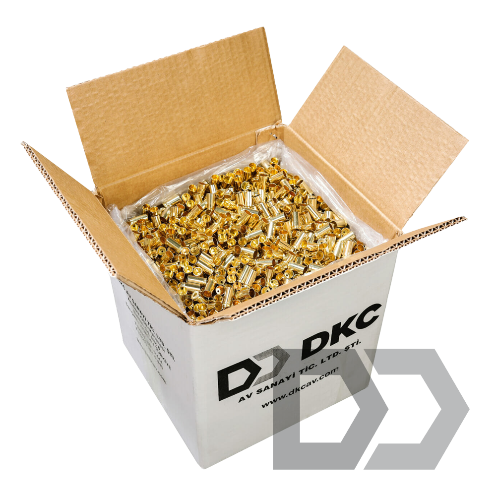 9 mm. Brass Cases for Reloading - 1 kg. - TPC 360 EUROPE